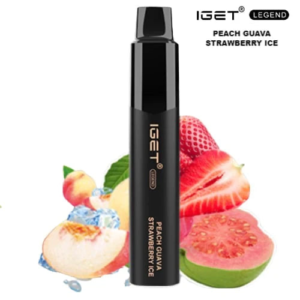 IGET Legend 4000 Puffs Peach Guava Strawberry Ice
