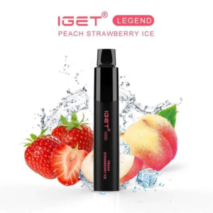 IGET LEGEND 4000 PUFFS PEACH STRAWBERRY ICE