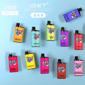 IGET BAR DISPOSABLE KIT 3500 PUFFS (5%)