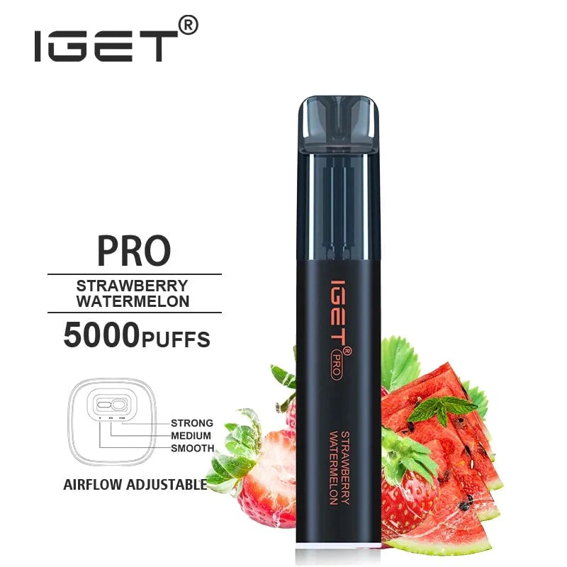 IGET PRO – Strawberry Watermelon (5000 Puffs) 1 IGET PRO – Strawberry Watermelon (5000 Puffs)