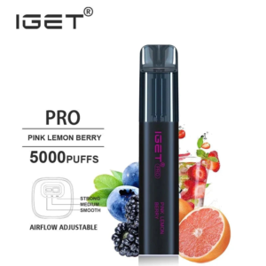 IGET PRO 5000 Puffs Pink Lemon Berry