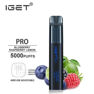 IGET PRO – Blueberry Raspberry Lemon (5000 Puffs)