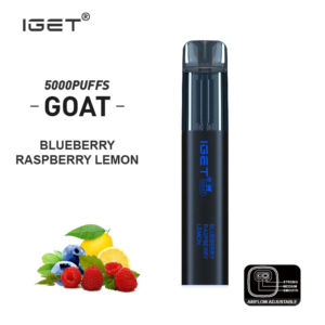IGET Goat 5000 Puffs – Blueberry Raspberry Lemon