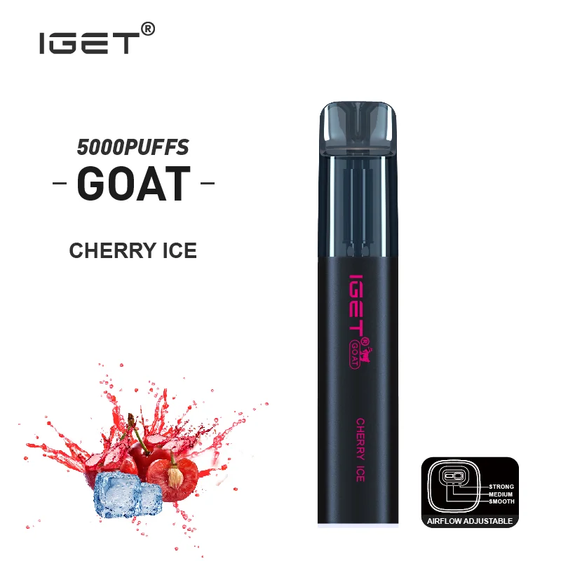 IGET Goat 5000 Puffs -Cherry Ice 1 IGET Goat 5000 Puffs -Cherry Ice