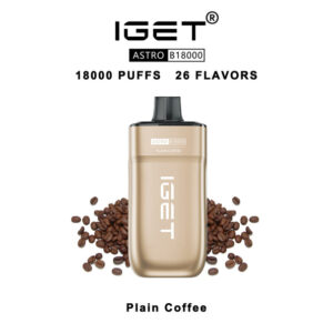 IGET Astro Disposable Vape 18000 Puffs –Plain Coffee