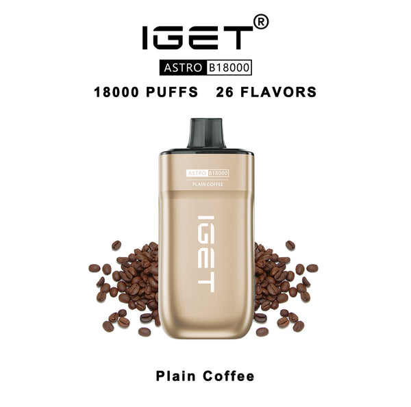 IGET Astro Disposable Vape 18000 Puffs –Plain Coffee 1 IGET Astro Disposable Vape 18000 Puffs –Plain Coffee