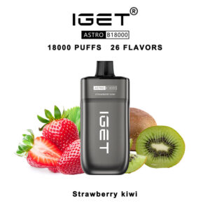 IGET Astro Disposable Vape 18000 Puffs – Strawberry Kiwi