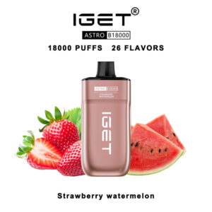 IGET Astro Disposable Vape 18000 Puffs – Strawberry Watermelon