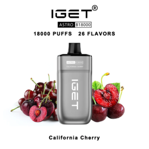 IGET Astro Disposable Vape 18000 Puffs – California Cherry