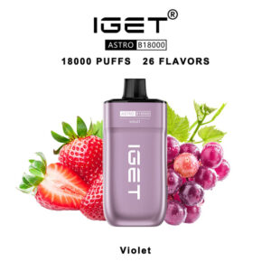 IGET Astro Disposable Vape 18000 Puffs – Violet