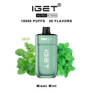 IGET Astro Disposable Vape 18000 Puffs – Miami Mint