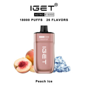 IGET Astro Disposable Vape 18000 Puffs – Peach Ice