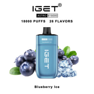 IGET Astro Disposable Vape 18000 Puffs – Blueberry Ice