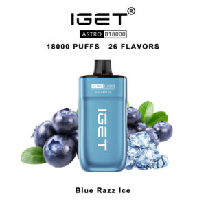 IGET Astro Disposable Vape 18000 Puffs – Blue Razz Ice