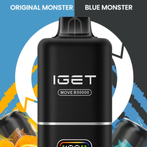Iget Move B50000 Puffs Disposable Vape – Original Monster + Blue Monster