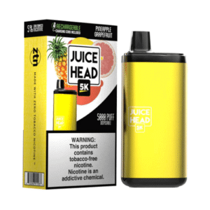 Juice Head (5000 Puffs) Pineapple Grapefruit Disposable Pod Vape