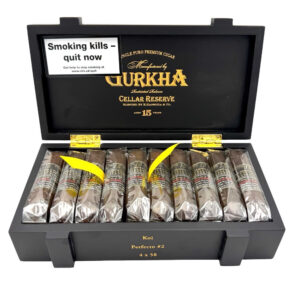 GURKHA - CELLAR RESERVE 15 YEAR OLD - KOI PERFECTO MADURO BOX OF 20 CIGARS