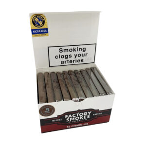 DREW ESTATE - FACTORY SMOKES MADURO - BOX OF 50 CIGARILLOS