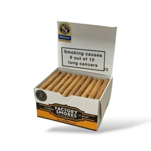 DREW ESTATE - FACTORY SMOKES CONNECTICUT SHADE -BOX OF 50 CIGARILLOS