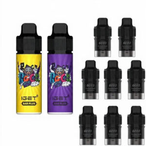BAR PLUS + 8 POD REFILL – 6000 PUFFS Bundle